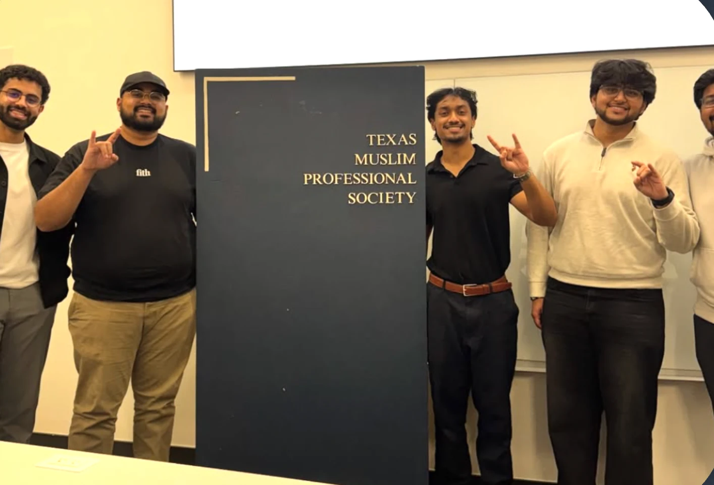 MPS members at a Texas Muslim Professional Society event